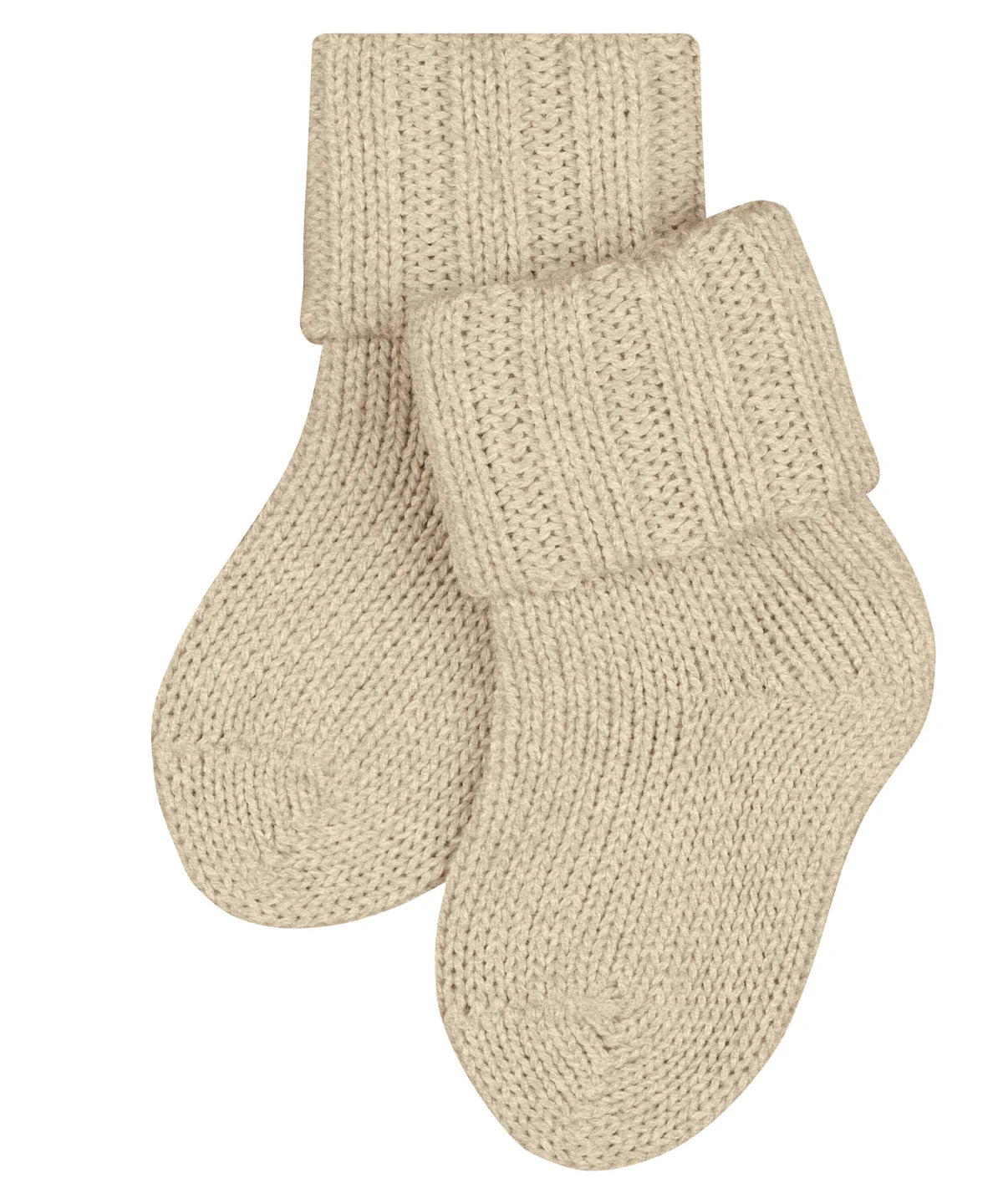 Falke kuschelige Merino-Baumwoll Söckchen Sand