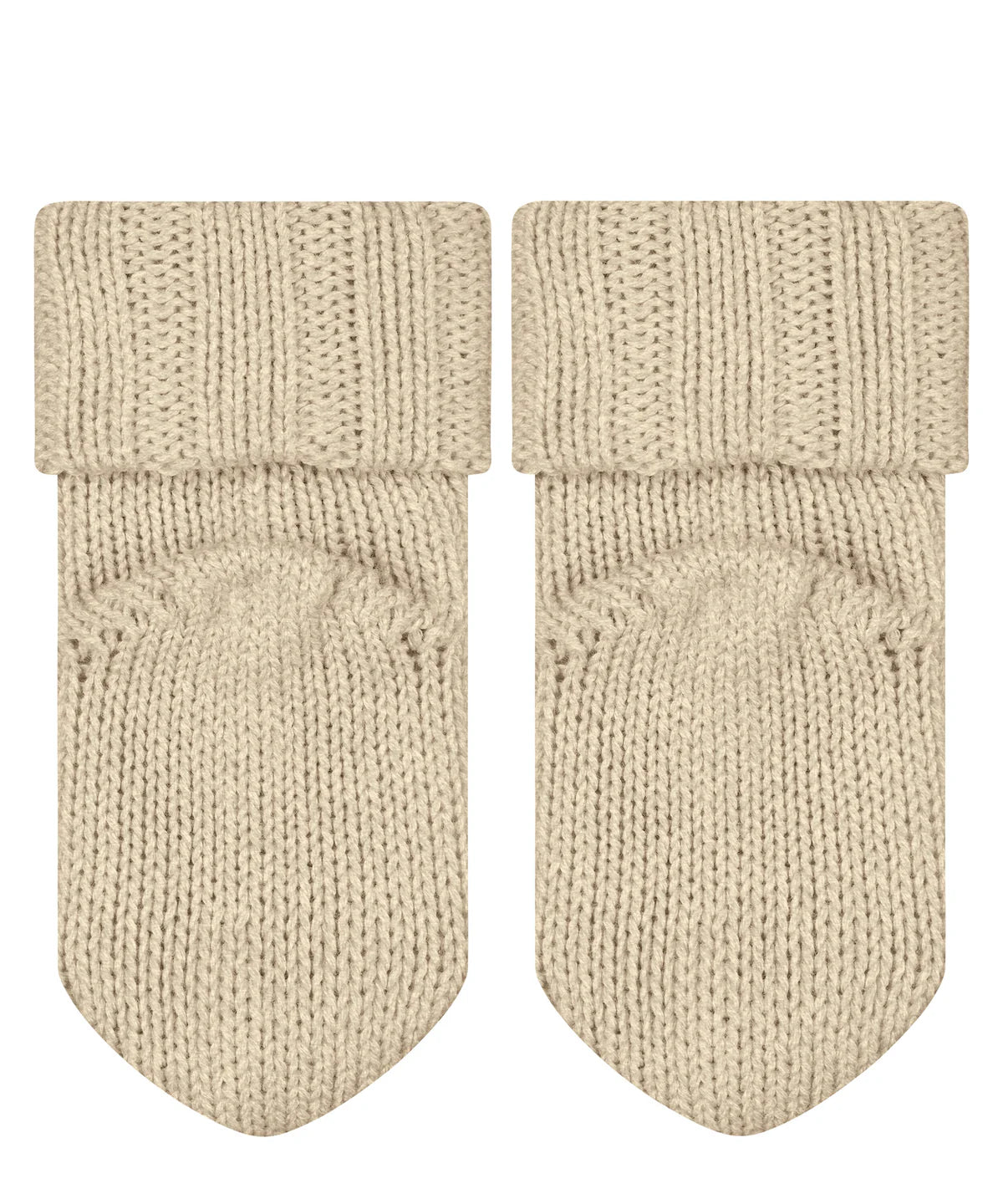 Falke kuschelige Merino-Baumwoll Söckchen Sand