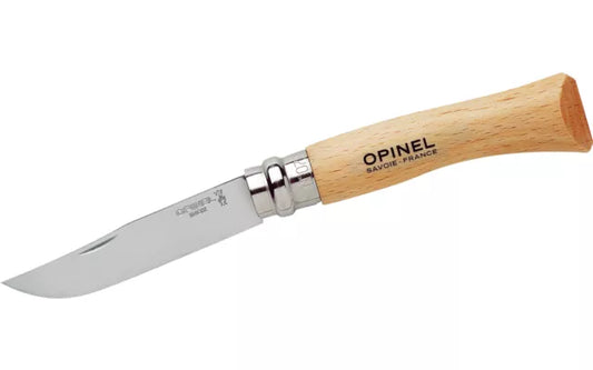 Opinel No 7 Taschenmesser Klingenlänge 8 cm rostfreier Stahl