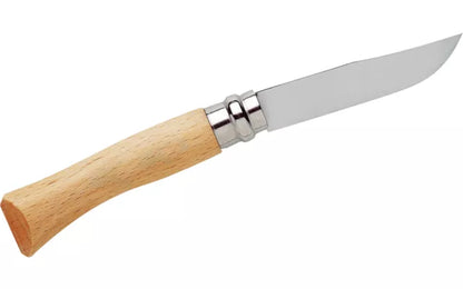 Opinel No 7 Taschenmesser Klingenlänge 8 cm rostfreier Stahl