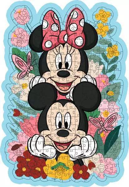 RAVENSBURGER - Mickey Mouse 300-teiliges Holzpuzzle