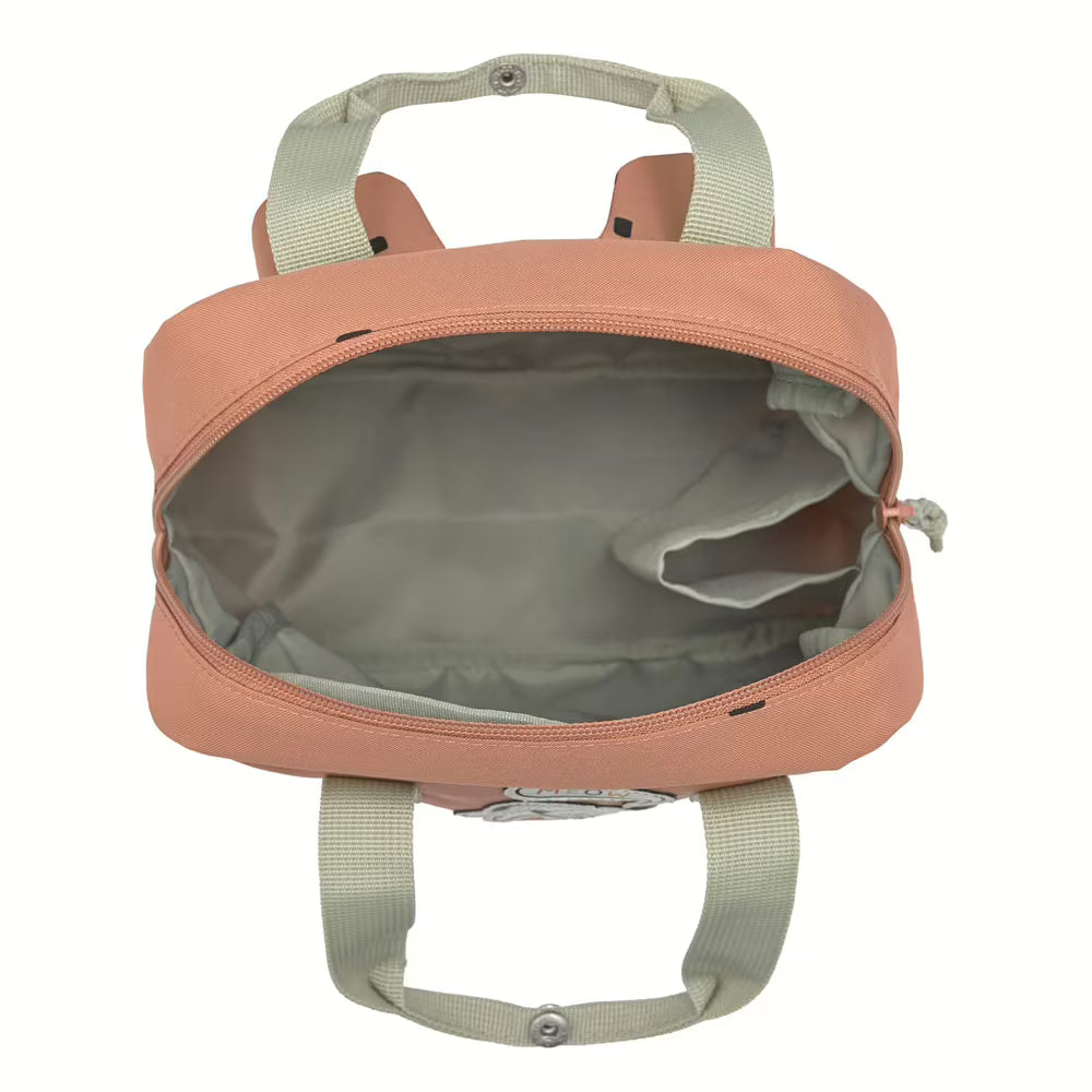 Lässig Mini Square Rucksack happy Prints caramel