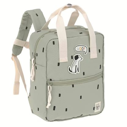 Lässig Mini Square Rucksack Little Gang Light Olive