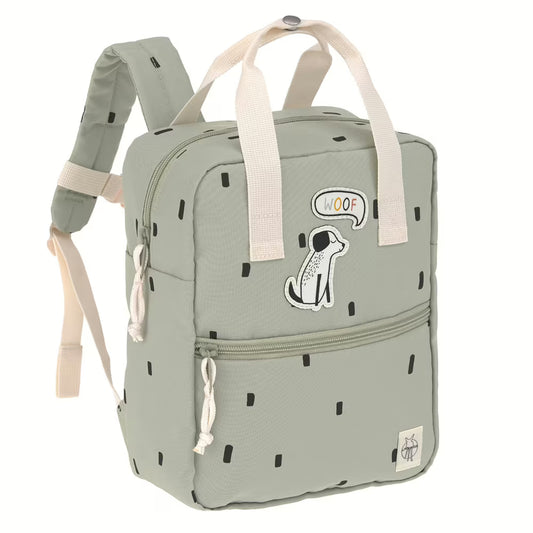 Lässig Mini Square Rucksack Little Gang Light Olive