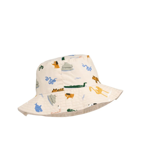 Liewood Damon Reversible Bucket Hat
Around the World / Sandy