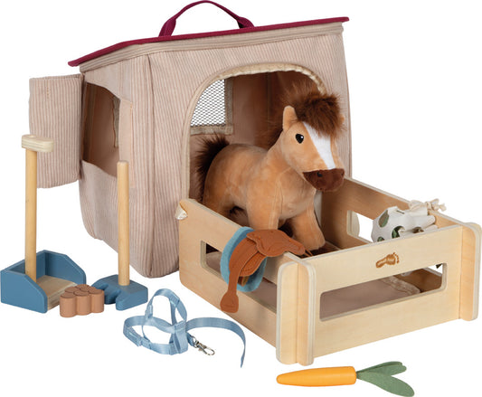 Small Foot Pferd mit Tasche und Pflegeset