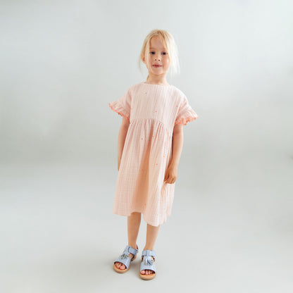 Wheat Dress Lace Thit