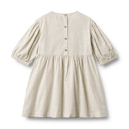 Wheat Dress 3/4 Sleeve Magda
