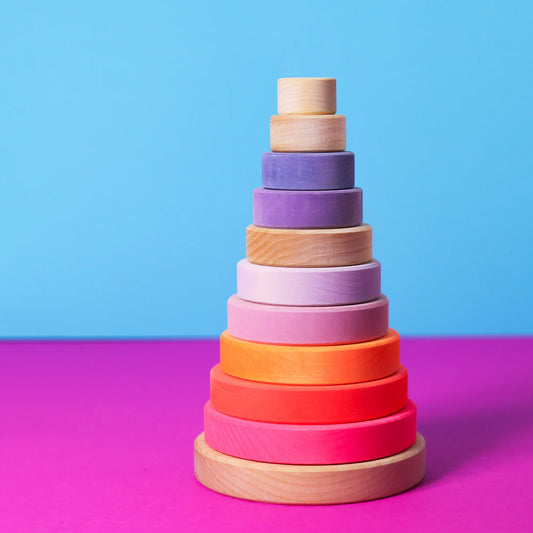 Grimms Scheibenturm Neonpink groß