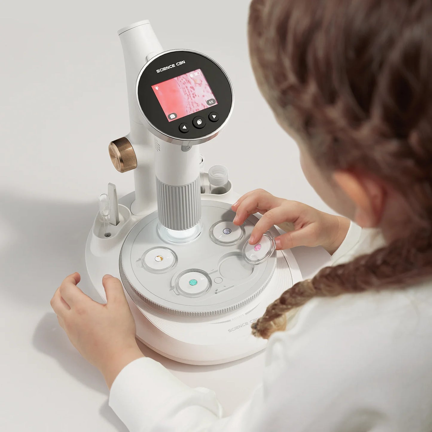 Topbright Science Can Mikroskop Vision