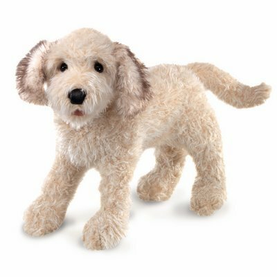Folkmanis Labradoodle Handpuppe
