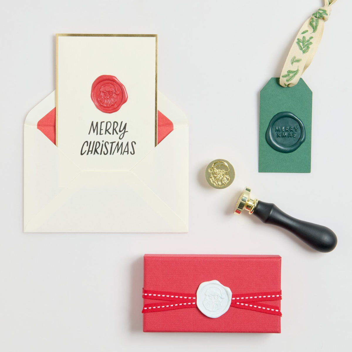 Rico Design: Paper Poetry Siegelwachs Set Santa