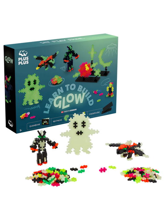 Plus-Plus Learn to Build Glow - 340 pcs