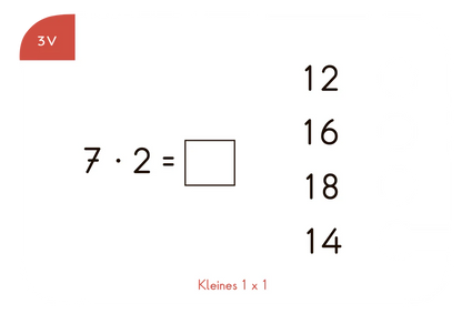 Kölner Lernspielverlag - kleines 1x1 zweite Klasse