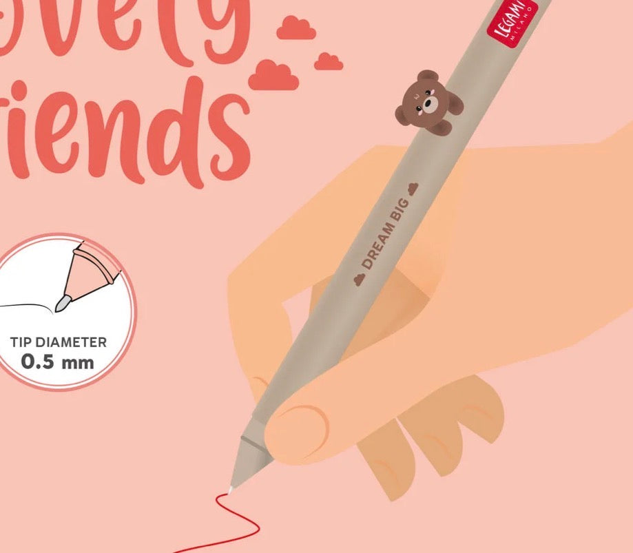 Legami Lovely Friemds Gel PEN Bär