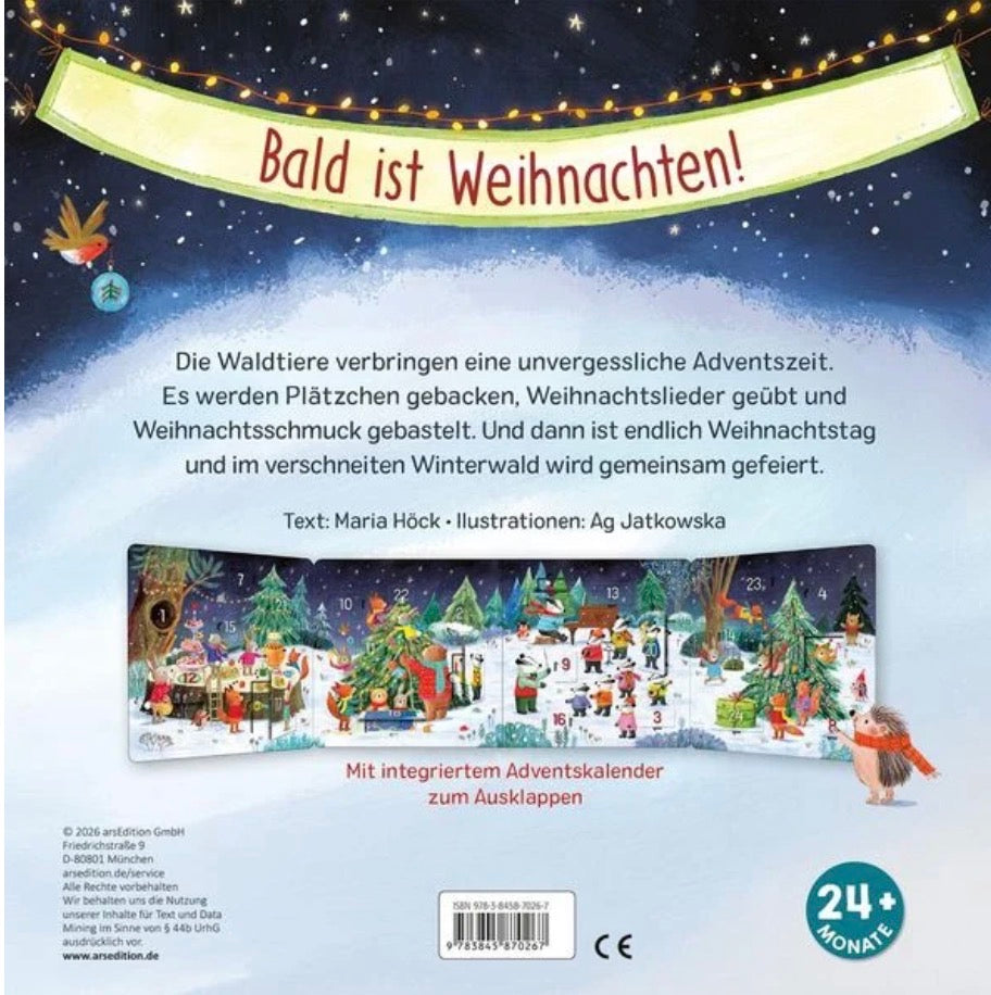 Mein erstes Adventskalenderbuch mit 24 klappen