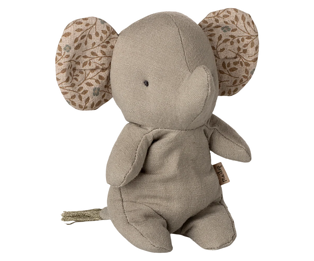 Maileg Safari Friends, Elefant, Mini - Grau