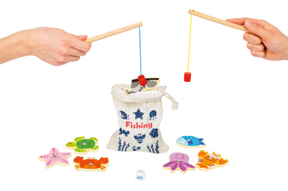 Small Foot Fische angeln Reisespiel