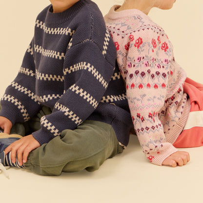 Wheat Jacquard Pullover Harlow
