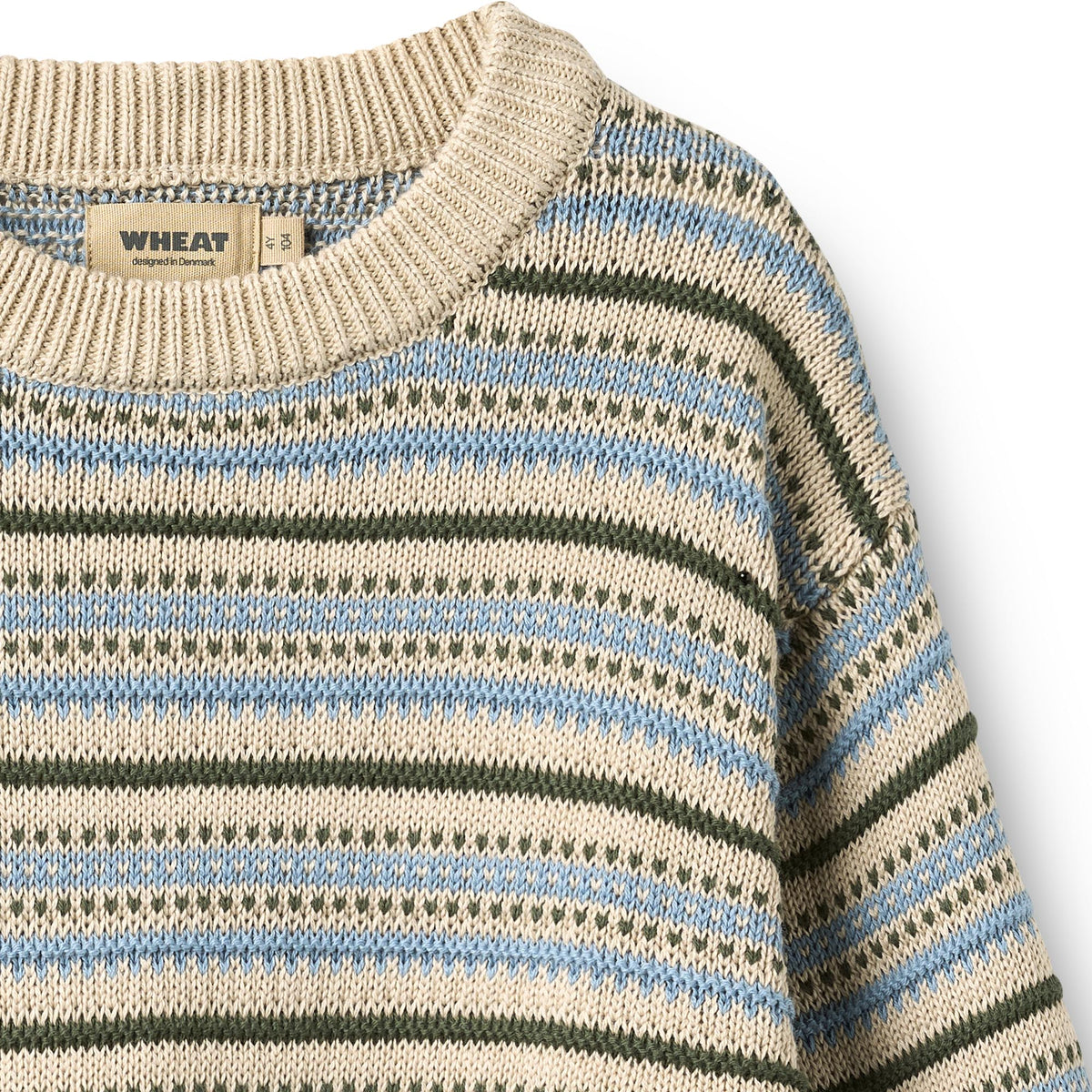 Wheat Jacquard Pullover Harlow