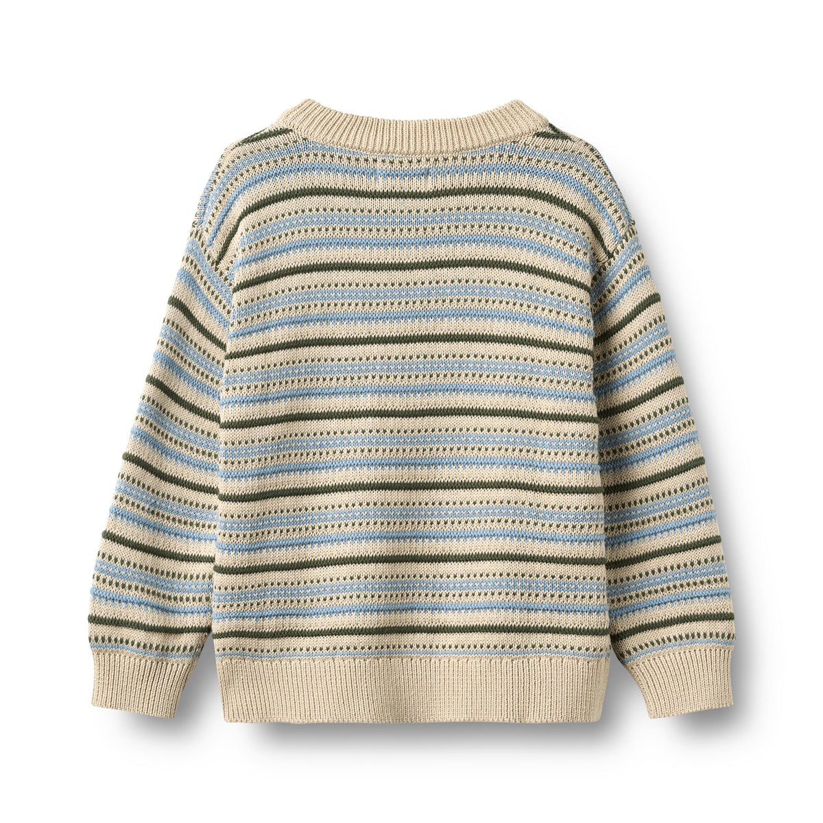 WHEAT Jacquard Pullover Harlow – offwhite