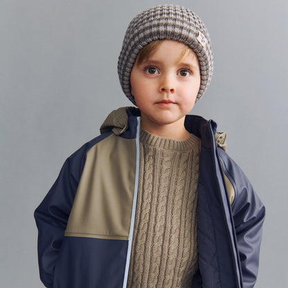WHEAT Strickpullover L/S Oliver – gravel