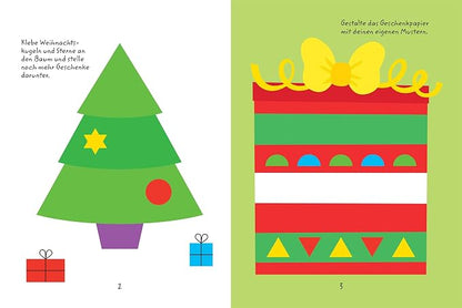 Sticker-Kreativbuch Weihnachten