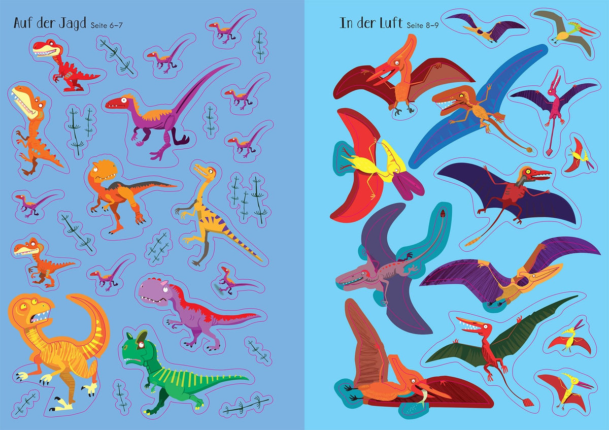 Dinosaurier Stickerbuch
