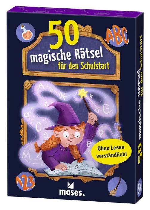 Moses 50 magische Rätsel für den Schulstart