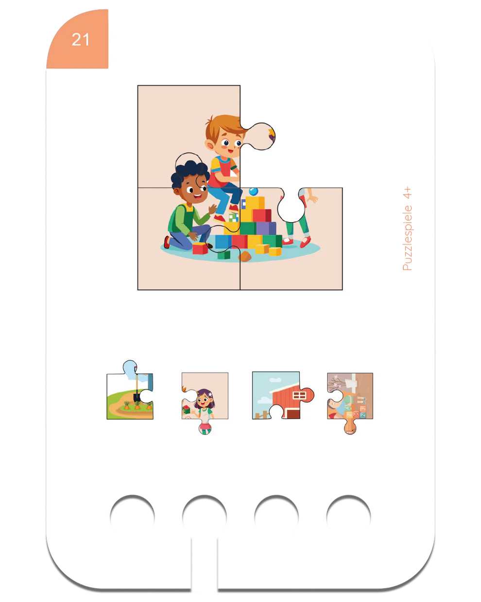 Kölner Lernspielverlag - Puzzlespiele 4+