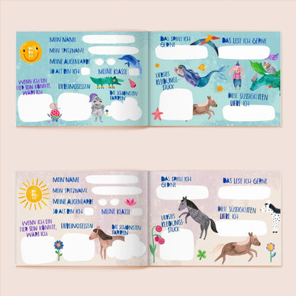 Frau Ottilie Freundebuch Schule