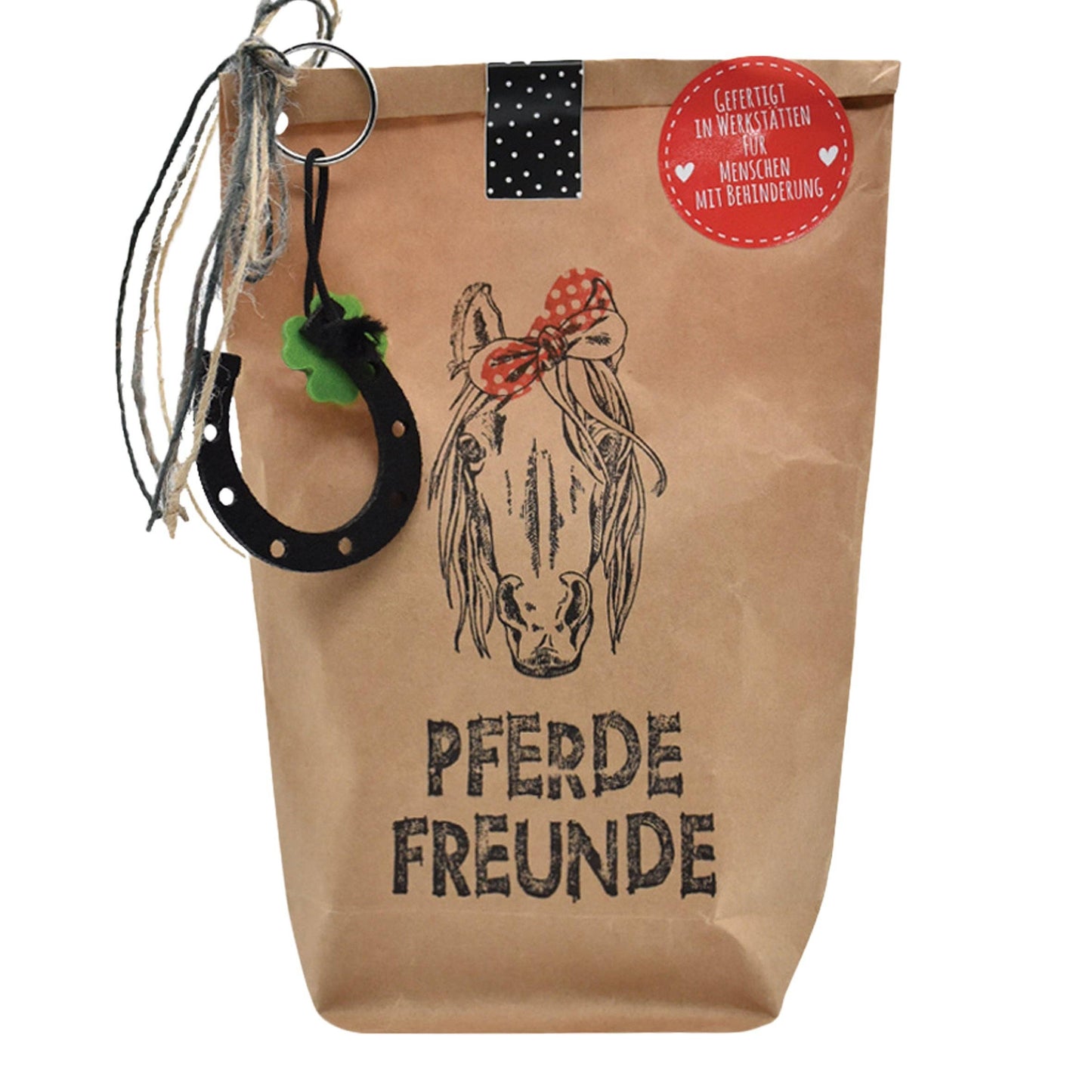 Pferdefreunde Wundertüte mit Hufeisen Anhänger