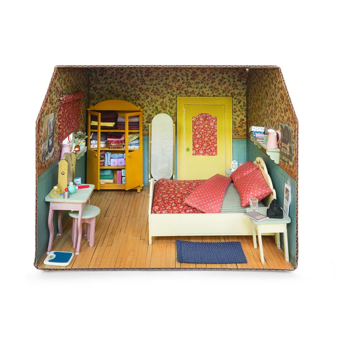 Sam & Julia: Mäusehaus-Zimmer: DIY Möbel-Baukastenset: Elternschlafzimmer