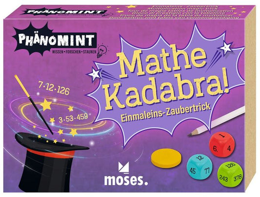 Moses PhänoMINT Mathe Kadabra! Einmaleins-Zaubertrick