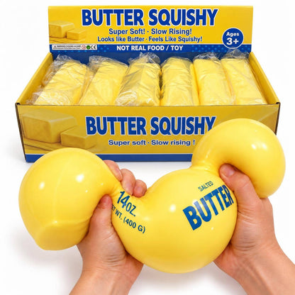 Squishy Butter Jumbo 25 cm | Squishy TPR riesig ultraweich