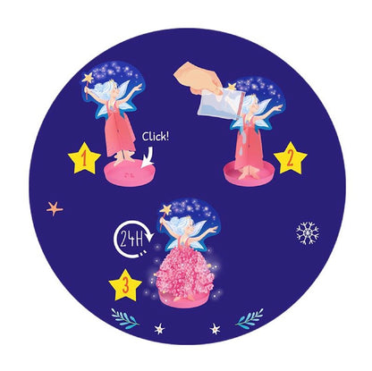 Trendhaus Make a wish, Magic CRYSTAL GROWING, 2-FACH SORTIERT