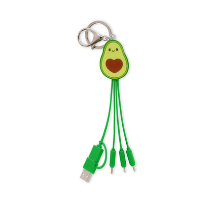 6-in-1-Ladekabel mit Schlüsselanhänger Rainbow - Link Up