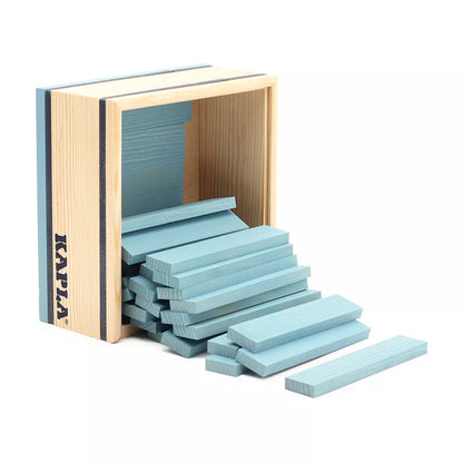 Kapla 40er Quadrate Hellblau