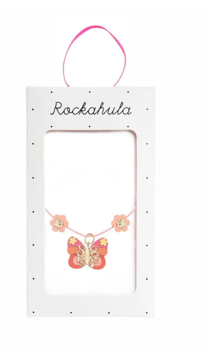 Rockahula Kette Blume und Schmetterling.