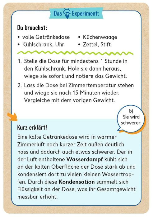 Phänomint 75 Schätz-Experimente