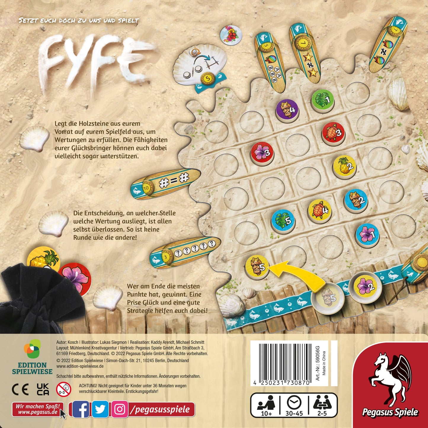 Pegasus Fyfe Brettspiel