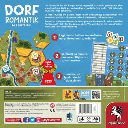 Pegasus Spiele Dorfromantik Spiel des Jahres 2023