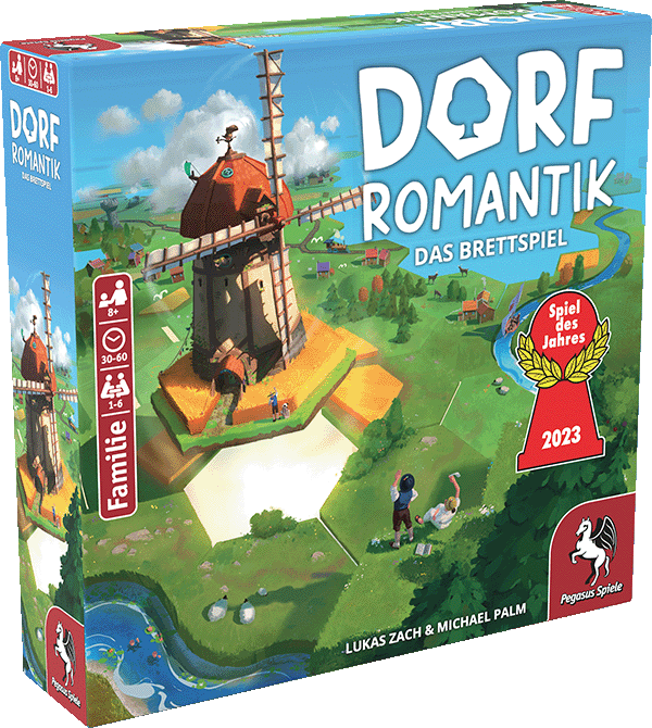 Pegasus Spiele Dorfromantik Spiel des Jahres 2023