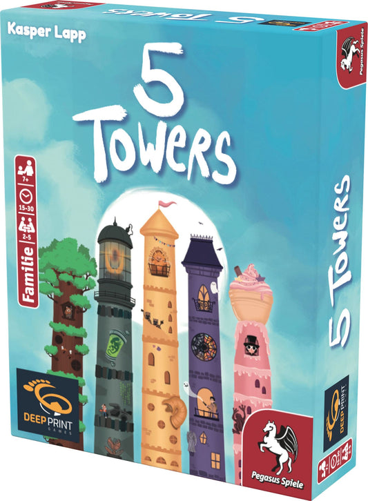 Pegasus 5 Towers Kartenspiel