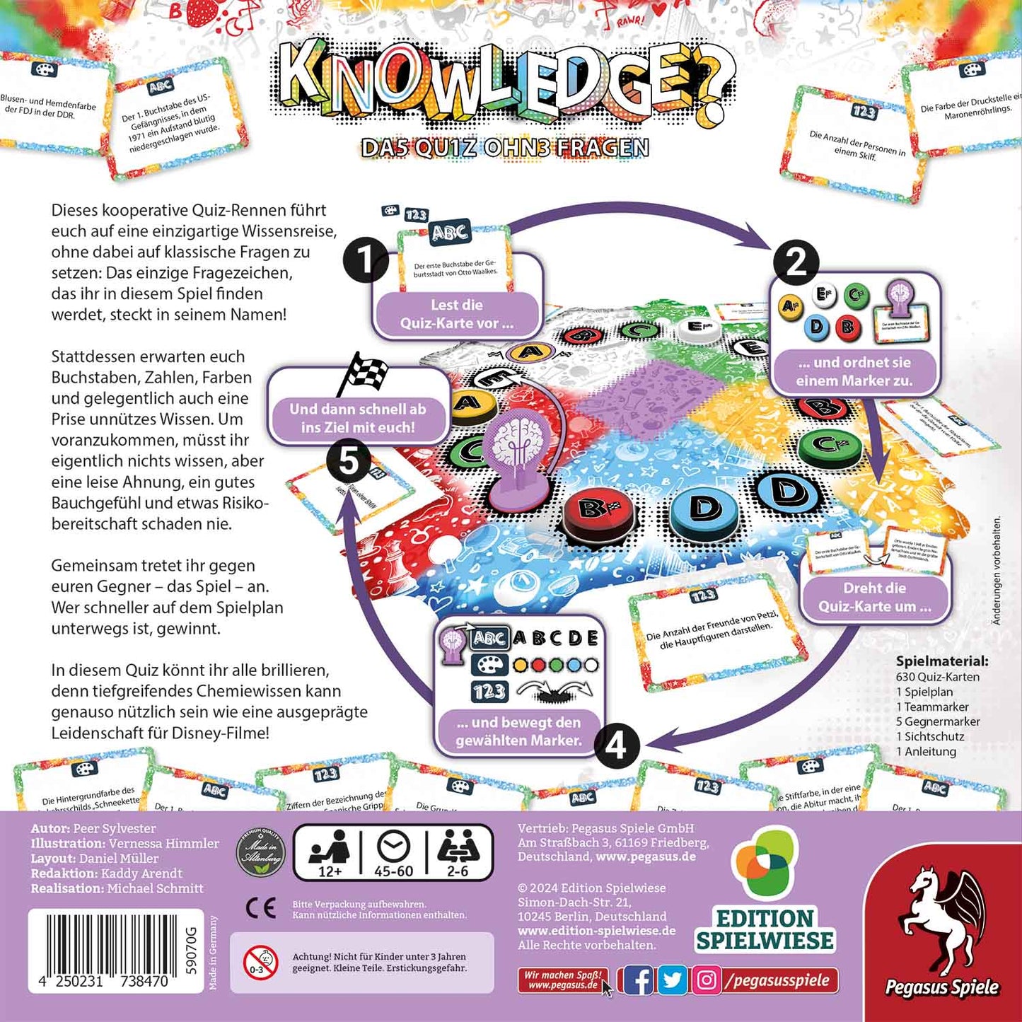 Pegasus Knowledge - das Quiz ohne Fragen
