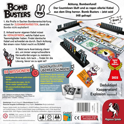 Pegasus Spiele BombBusters - Spiel des Jahres 2025