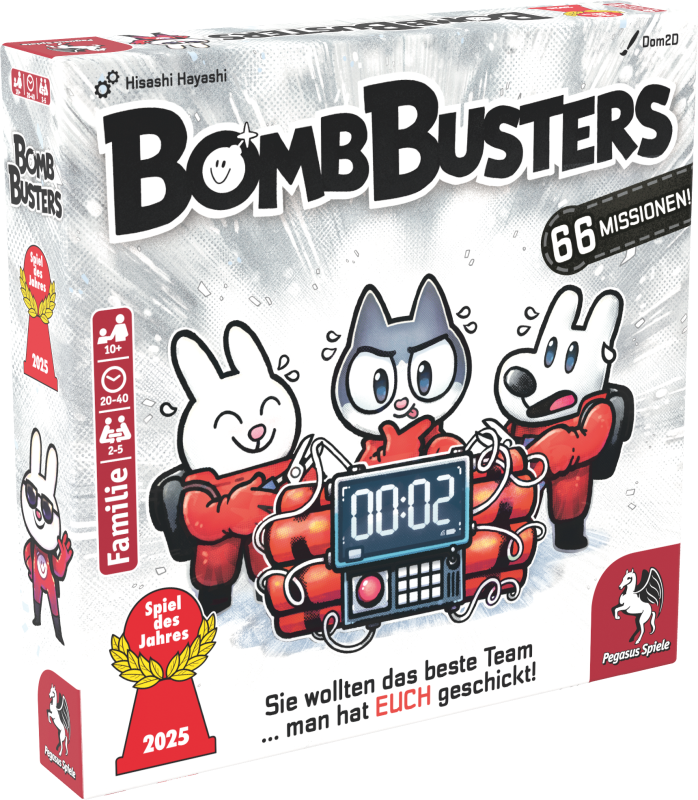 Pegasus Spiele BombBusters - Spiel des Jahres 2025