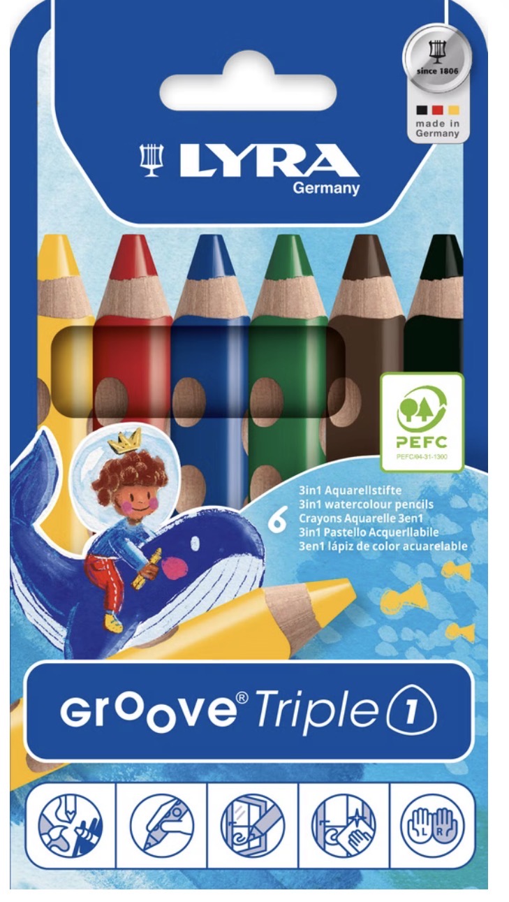 Lyra Groove Triple Aquarellstifte