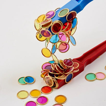 100 Metall Chips magnetisch inkl. 1 Stab