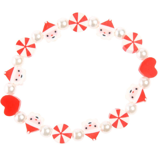 Rico Design: itoshii Mini Perlen Armband Set „Santa & Candy Love“